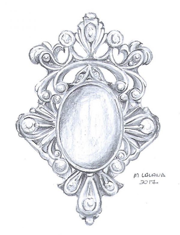 mid victorian engagement ring design